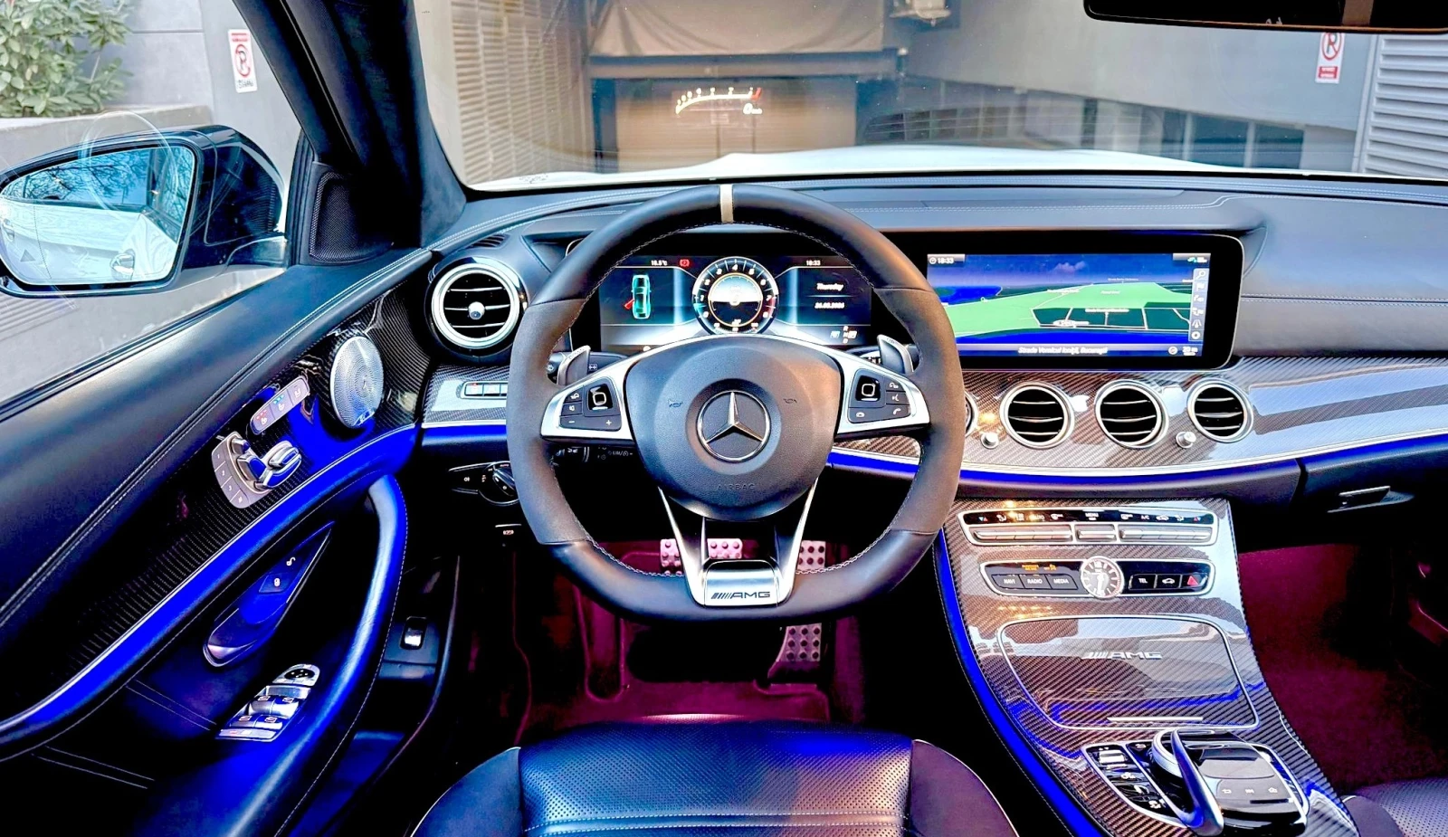 Mercedes-Benz E 63 AMG S 4Matic+ , снимка 7 - Автомобили и джипове - 55821564