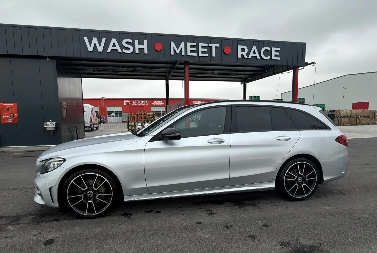Mercedes-Benz C 220 AMG 4matic/Burmaster/���������/������/��� ������! | Mobile.bg � ����������� 4