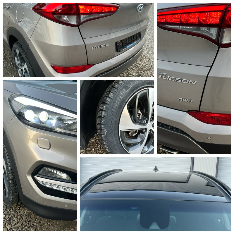 Hyundai Tucson 2.0DIZEL* Avtomat* FULL* PANORAMA* 4X4, снимка 16 - Автомобили и джипове - 47682371