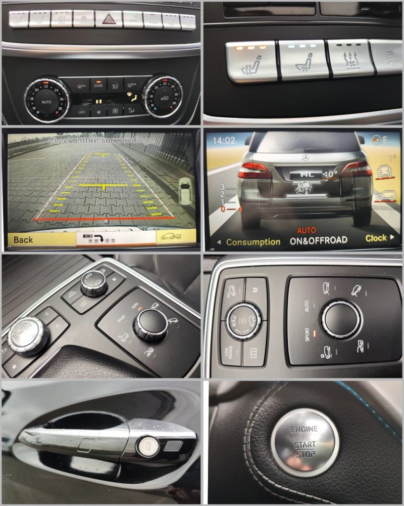 Mercedes-Benz ML 350 * AMG* OFFROAD* PANORAMA* MAX FULL, снимка 15 - Автомобили и джипове - 53298629