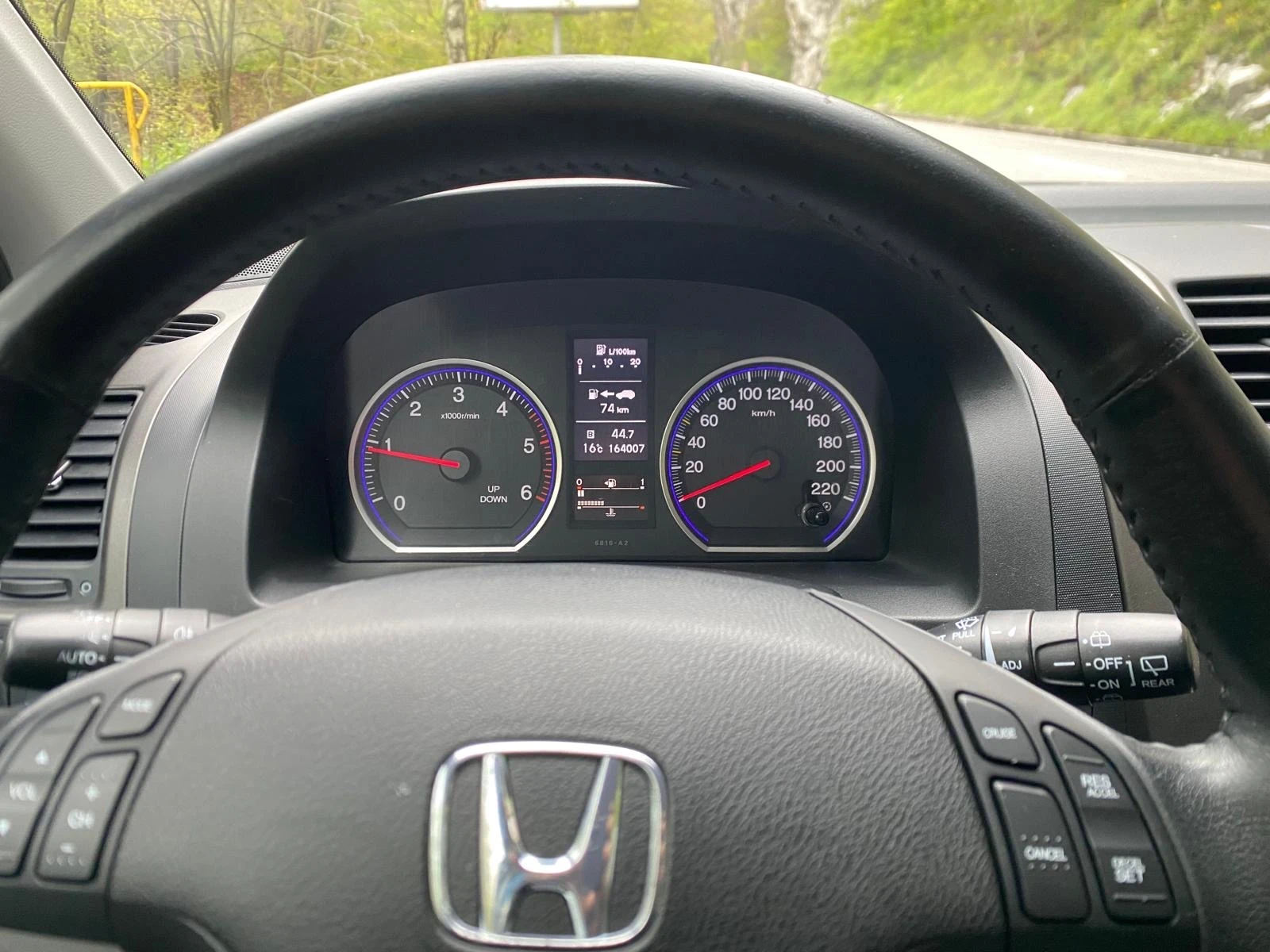 Honda Cr-v ALCANTARA* 164х.км. РЕАЛНИ!!!* , снимка 12 - Автомобили и джипове - 54323703