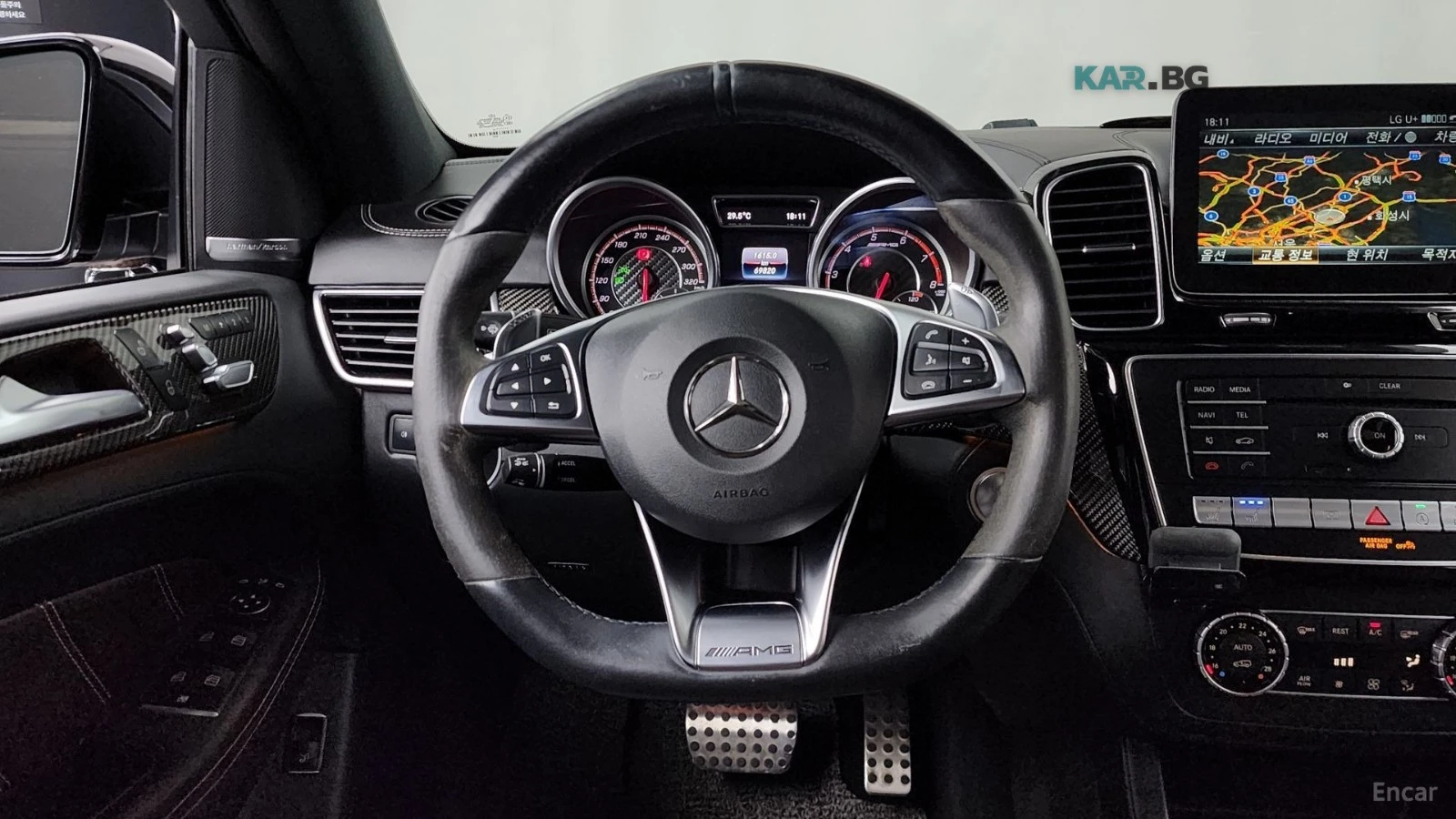 Mercedes-Benz GLE 63 S AMG 4MATIC* ПОДГРЕВ* ОБДУХВАНЕ* ДИСТРОНИК* 360* КАМЕРА, снимка 6 - Автомобили и джипове - 55391558