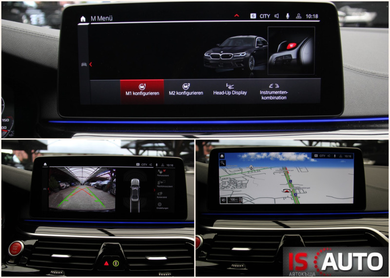 BMW M5 Face/B&W/ Massage/Kamera/HeadUp/Virtual, снимка 12 - Автомобили и джипове - 39335493