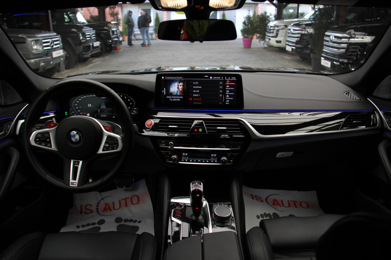 BMW M5 Face/B&W/ Massage/Kamera/HeadUp/Virtual, снимка 17 - Автомобили и джипове - 39335493