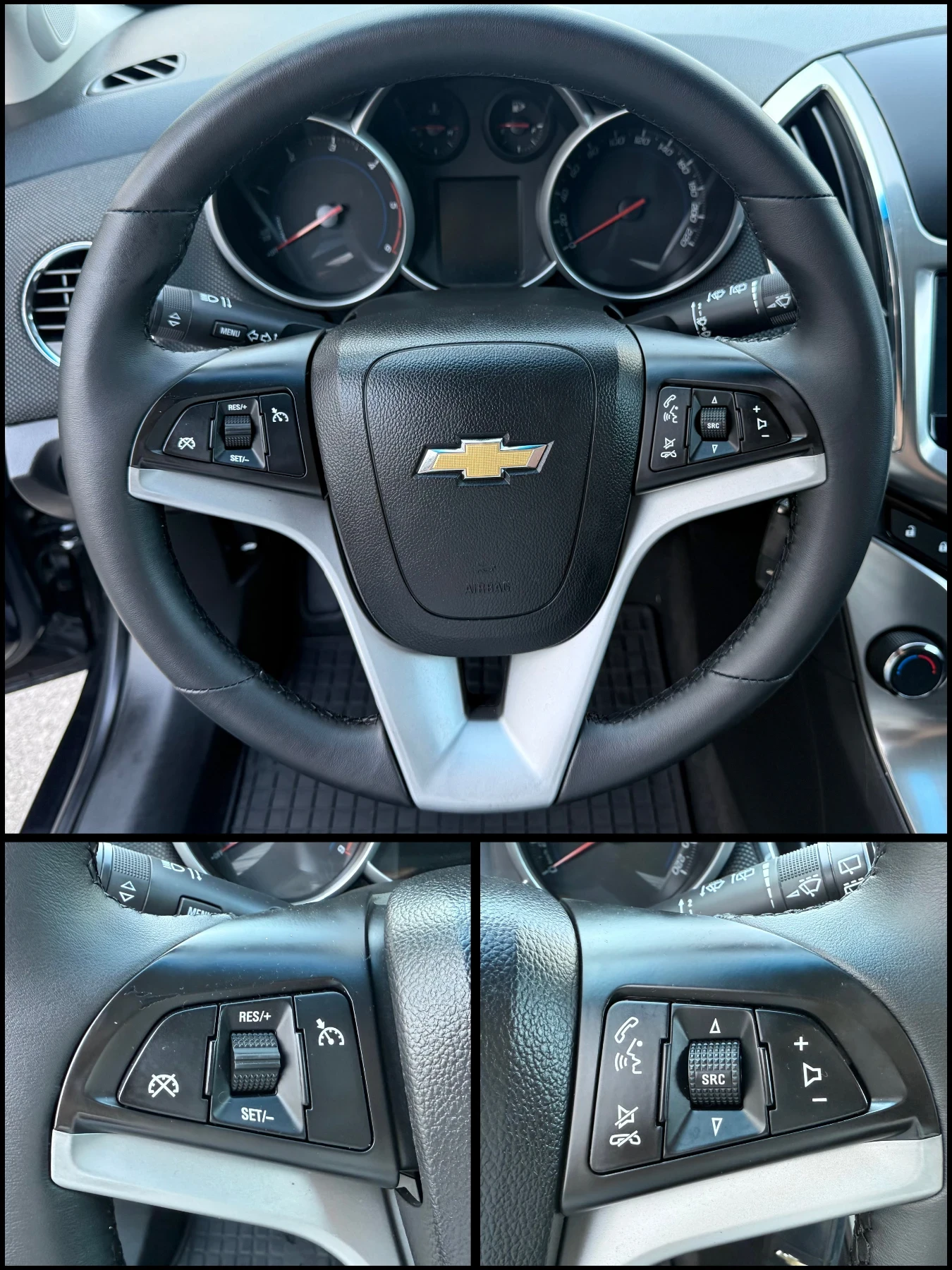 Chevrolet Cruze 1.7 CDTi/131kc/6ck/Камера/Парктроник/Нови гуми! - изображение 10