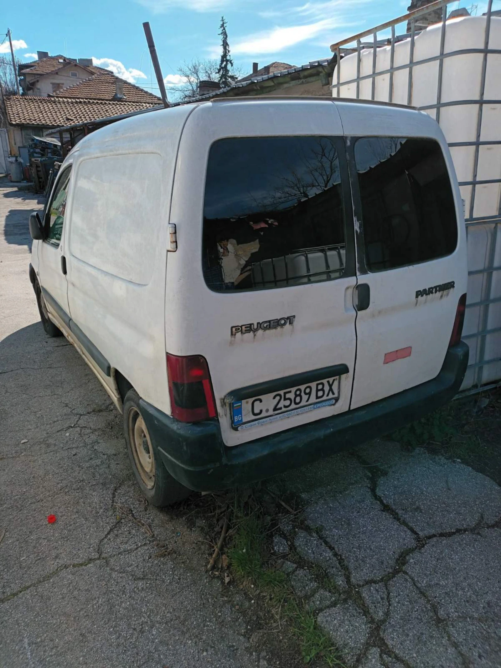 Peugeot Partner 1.9 D, снимка 2 - Автомобили и джипове - 54656134