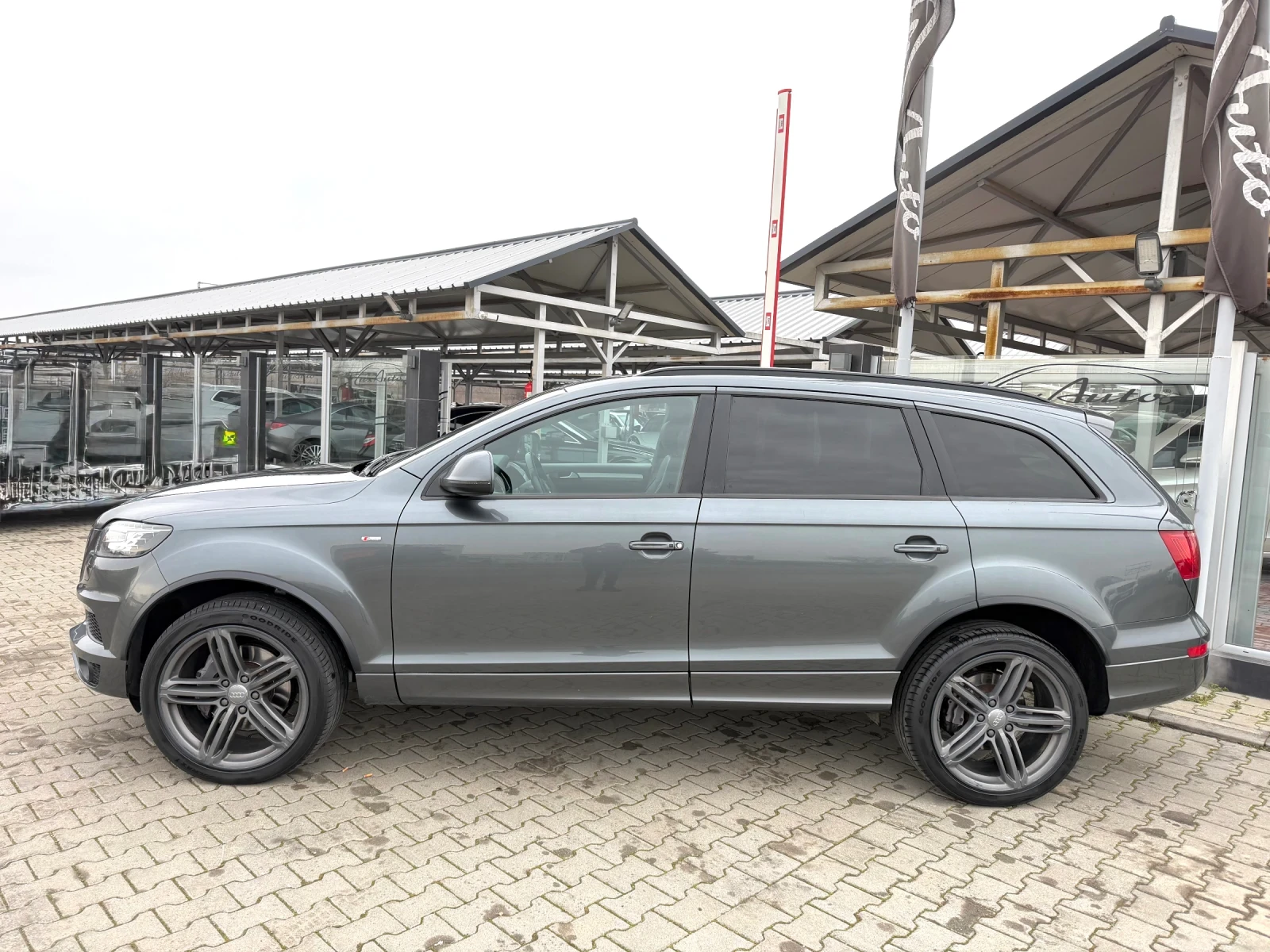 Audi Q7 S-LINE#7МЕСТА#ОБДУХВАНЕ#PANORAM#360* CAMERA#KEYLES - изображение 5