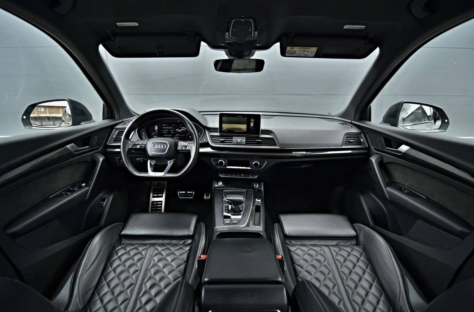 Audi Q5 4.0TDI/3xSLINE/KEY&GO/360CAM/SQ5SEATS/ЛИЗИНГ, снимка 17 - Автомобили и джипове - 54088872