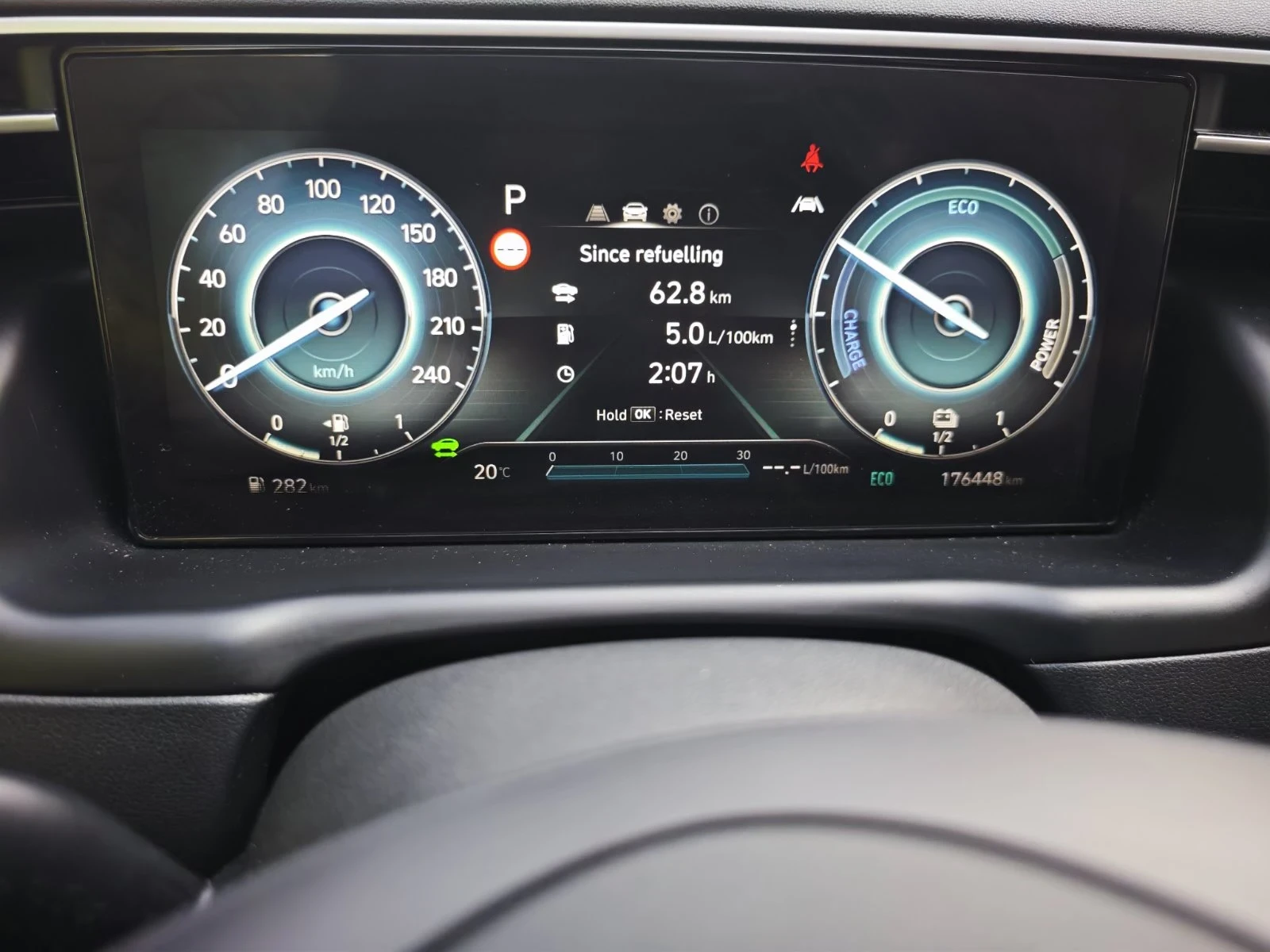 Hyundai Tucson 230 hp| 1.6 TGDI HEV| история/обслужен, снимка 10 - Автомобили и джипове - 55277185