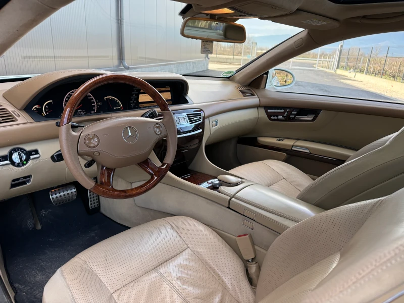 Mercedes-Benz CL 500 6.3 AMG, GAZ, снимка 8 - Автомобили и джипове - 53497245