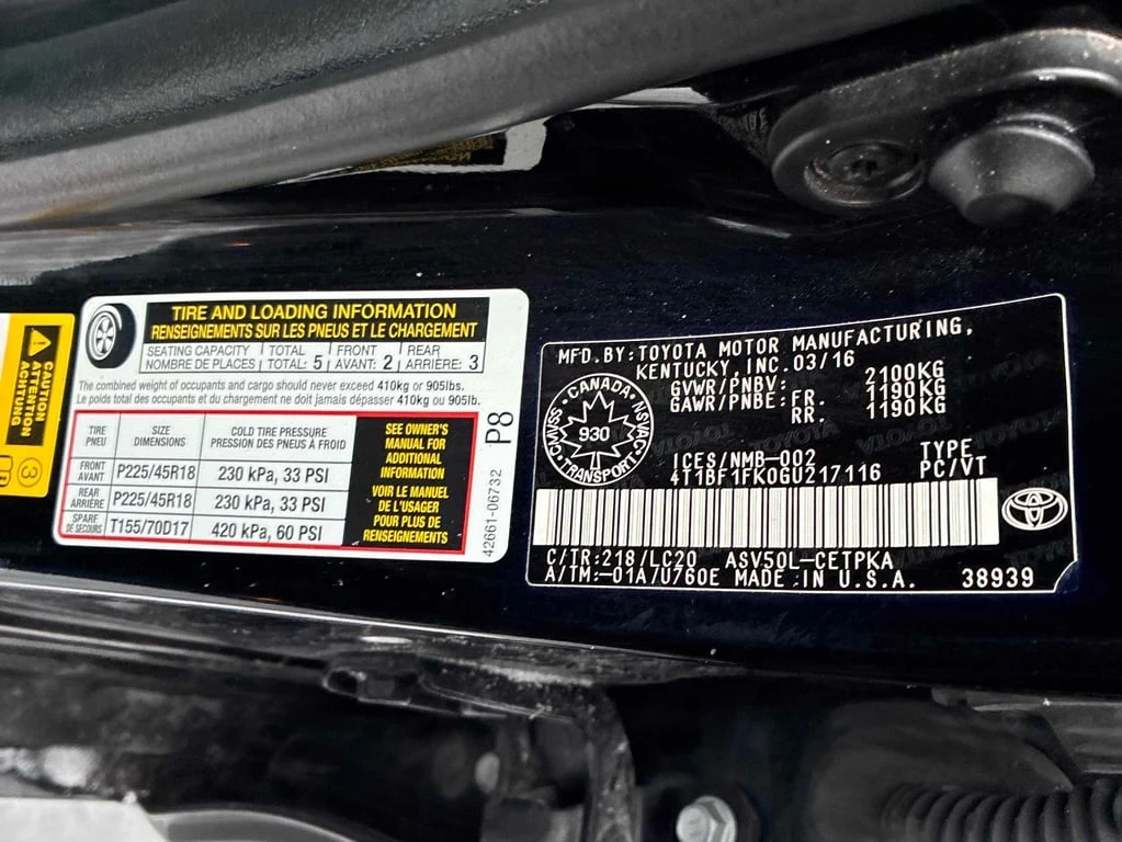 Toyota Camry * 4dr Sdn I4 Auto * CARFAX * БЕЗ ПЪРВОНАЧАЛНА ВНОС - изображение 10