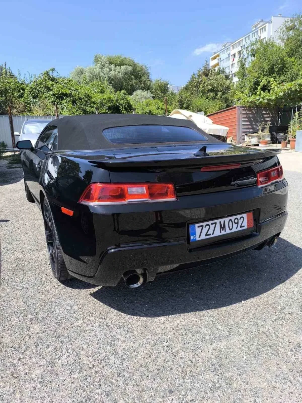 Chevrolet Camaro 3.6 V6 cabrio, снимка 4 - Автомобили и джипове - 54363092