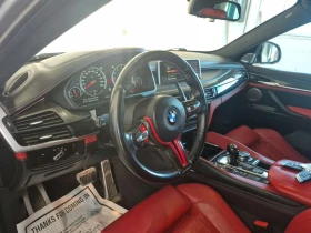BMW X6 М/CARFAX/ПОДГРЕВ/ПАНО/ЧЕРВЕН САЛОН, снимка 11