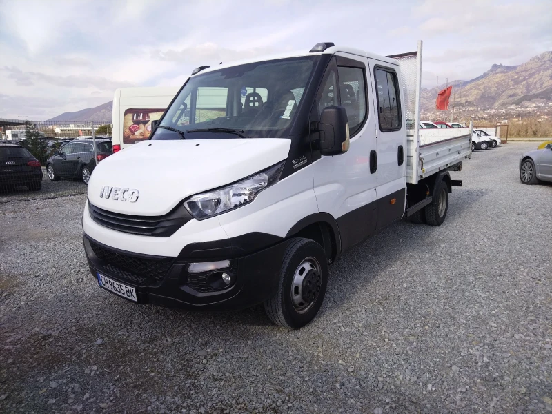 Iveco Daily Самосвал, 7 местен, автоматик, темпомат. , снимка 1 - Бусове и автобуси - 48963820