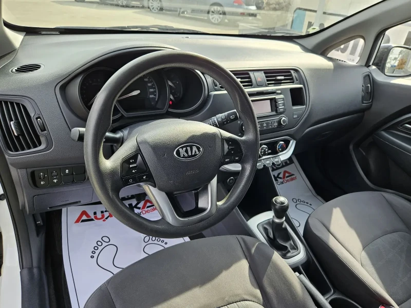 Kia Rio 1.2i-85кс= ФАБРИЧНА ГАЗ* BRC* = EURO 6B, снимка 8 - Автомобили и джипове - 47322290