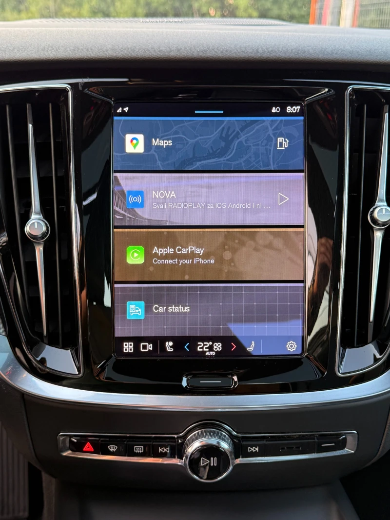 Volvo S60 B5 Black Edition Plus AWD Mild Hybrid , снимка 12 - Автомобили и джипове - 51303239