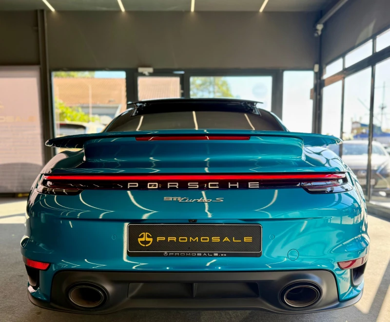 Porsche 911 Turbo S* Burm* ГАРАНЦИЯ* Chrono* Лизинг* Обдух* Ma, снимка 5 - Автомобили и джипове - 51767196