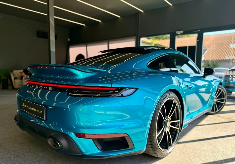 Porsche 911 Turbo S* Burm* ГАРАНЦИЯ* Chrono* Лизинг* Обдух* Ma, снимка 6 - Автомобили и джипове - 51767196