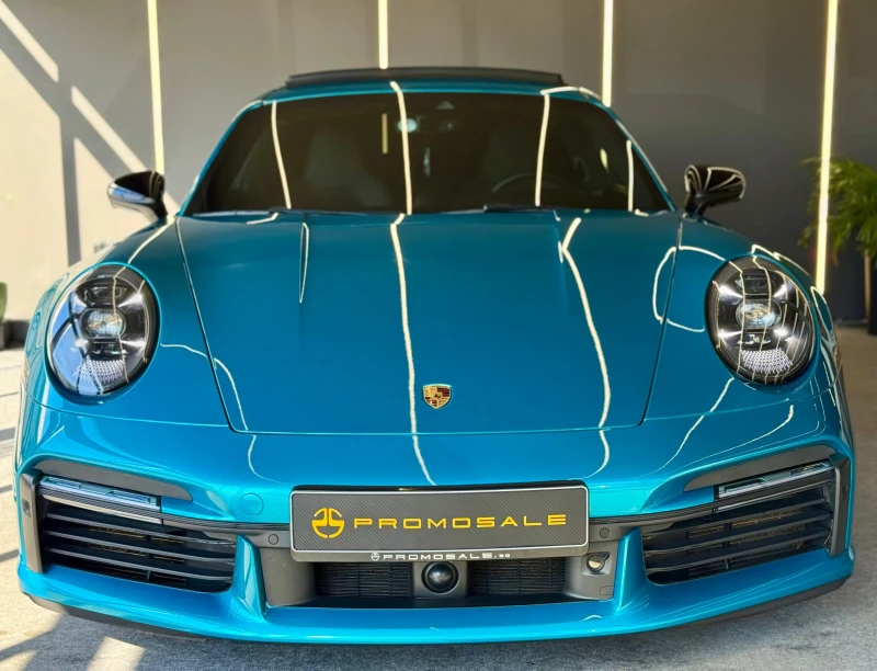 Porsche 911 Turbo S* Burm* ГАРАНЦИЯ* Chrono* Лизинг* Обдух* Ma, снимка 2 - Автомобили и джипове - 51767196