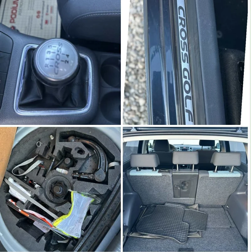 VW Golf Plus CROSS / ПОДГРЕВ , снимка 13 - Автомобили и джипове - 52860425