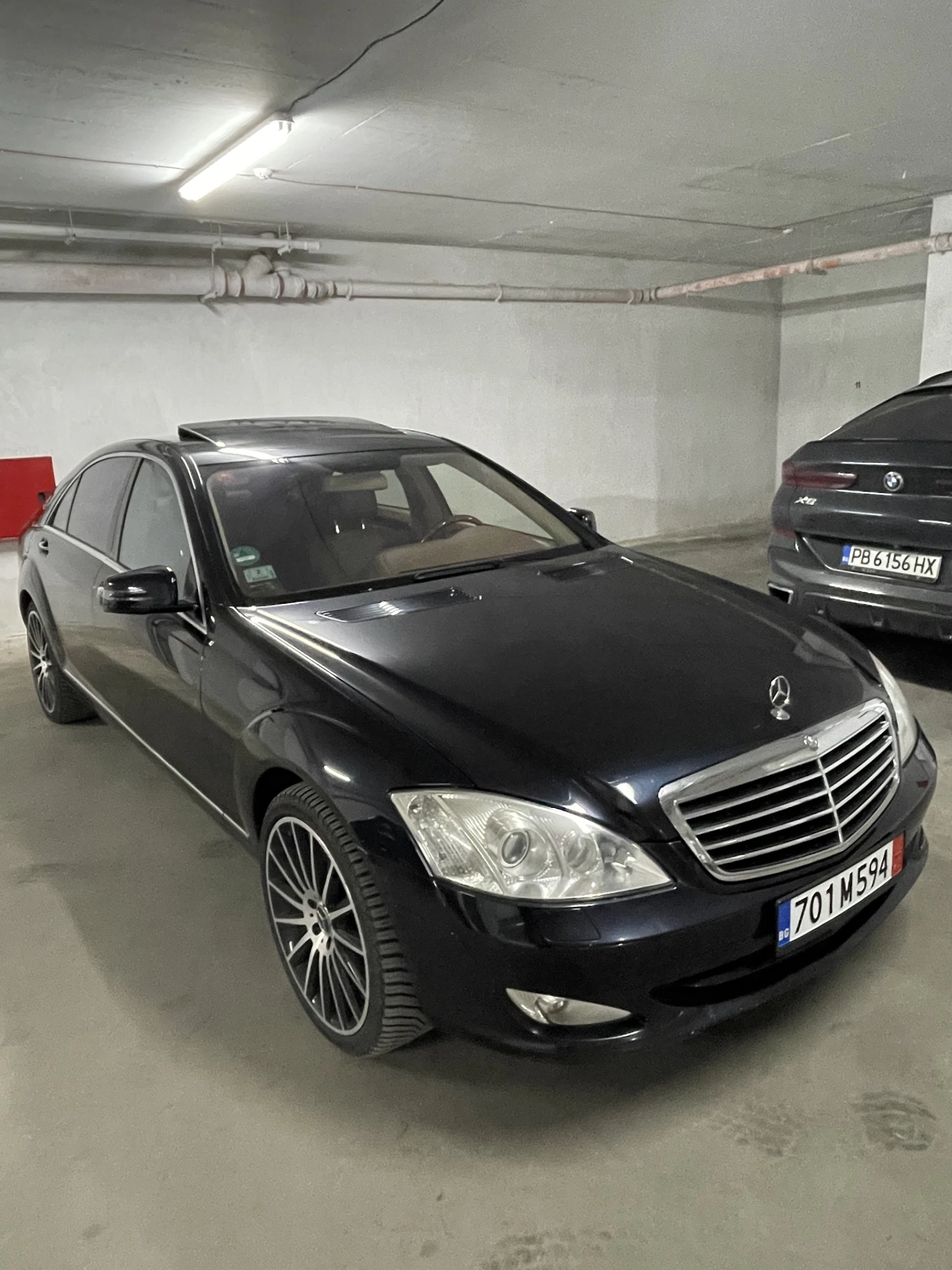 Mercedes-Benz S 500 FULL/ЗВЕЗДЕН ТАВАН/ГЕНЕРАЦИЯ/АМБИЕНТНО/HARMAN/ЛИЗ  - изображение 3