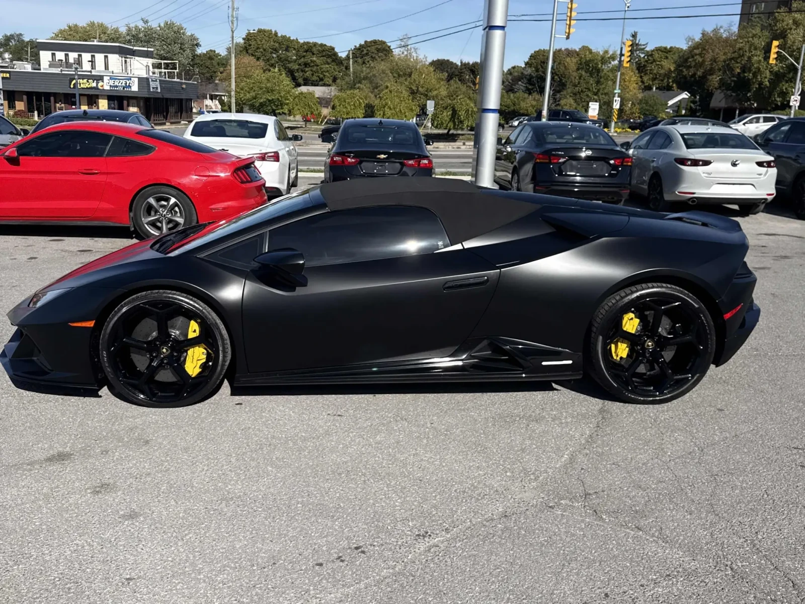 Lamborghini Huracan EVO / MAT BLACK / 635 HP , снимка 5 - Автомобили и джипове - 53810183