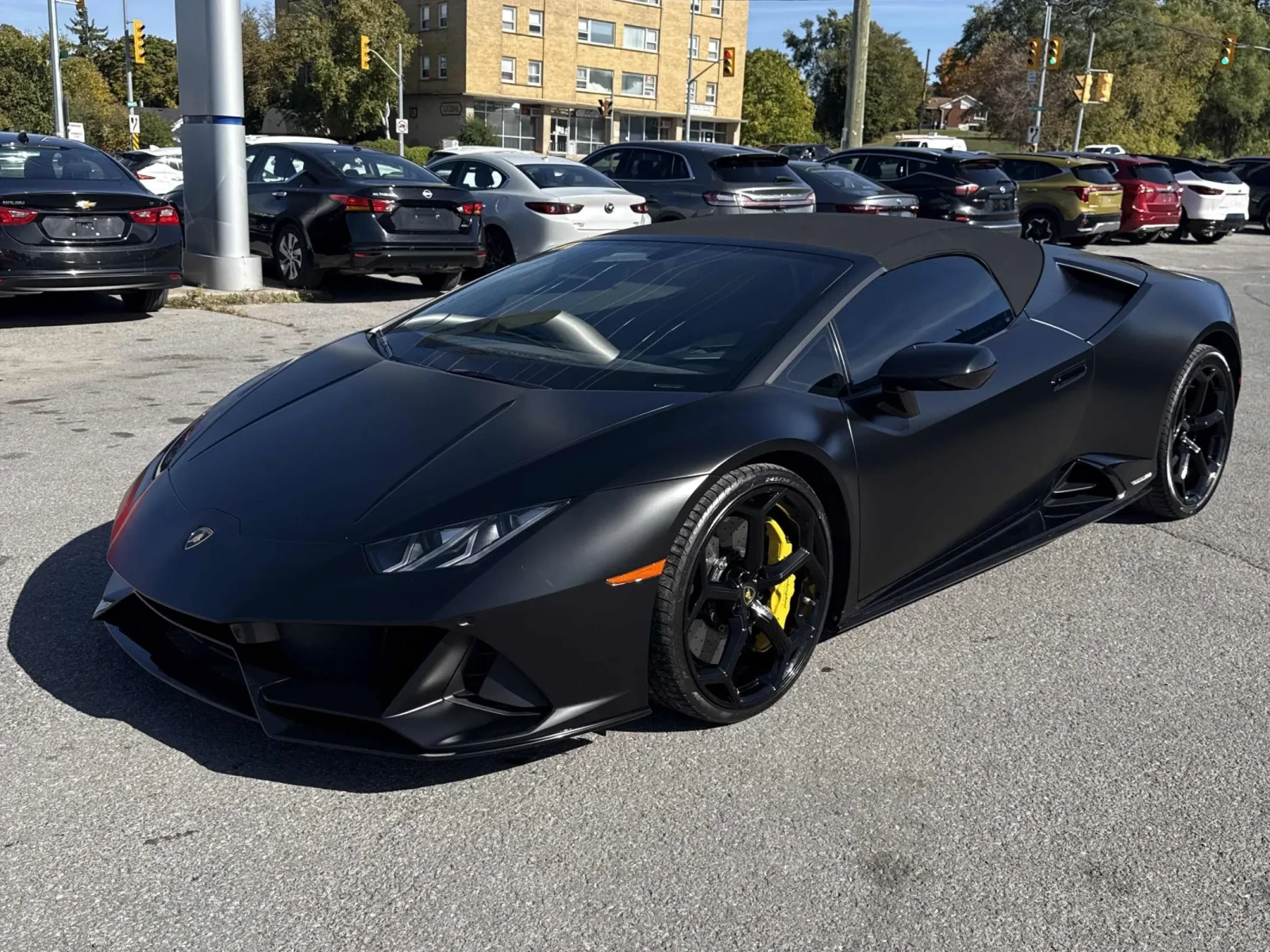 Lamborghini Huracan EVO / MAT BLACK / 635 HP 