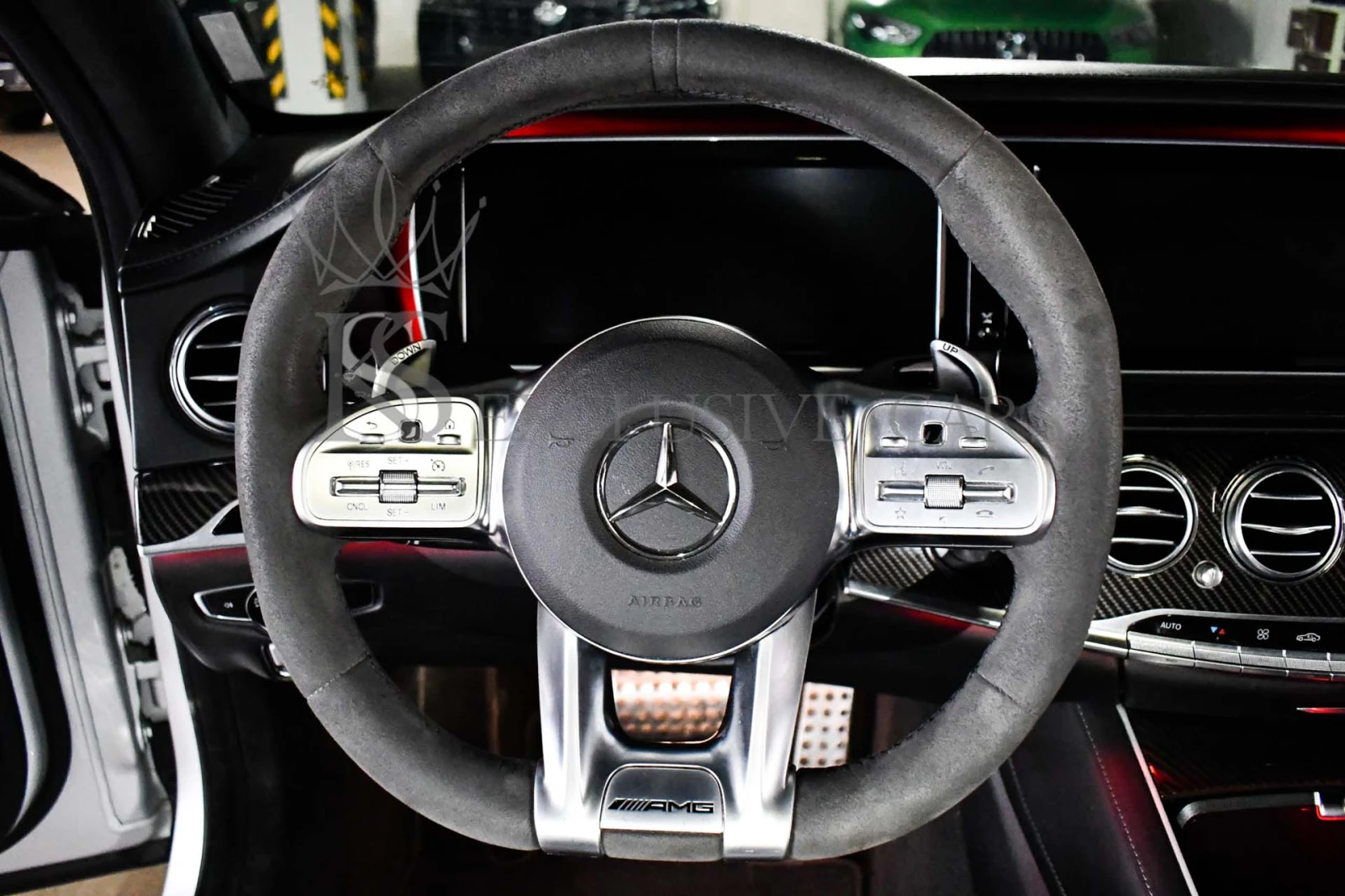 Mercedes-Benz S 350 L* AMG* PANO* CARBON* ОБДУХВАНЕ* , снимка 11 - Автомобили и джипове - 53944848