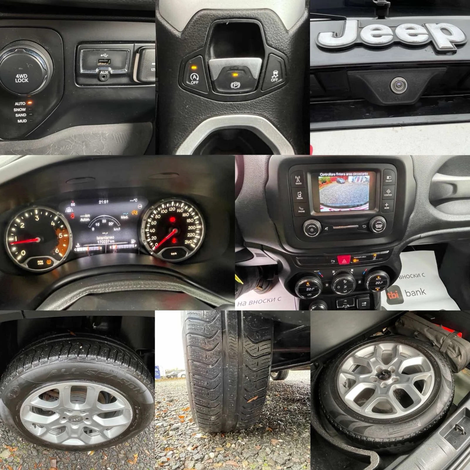 Jeep Renegade 2.0d (140.)4WD EURO 6B 🇮🇹  | Mobile.bg   16