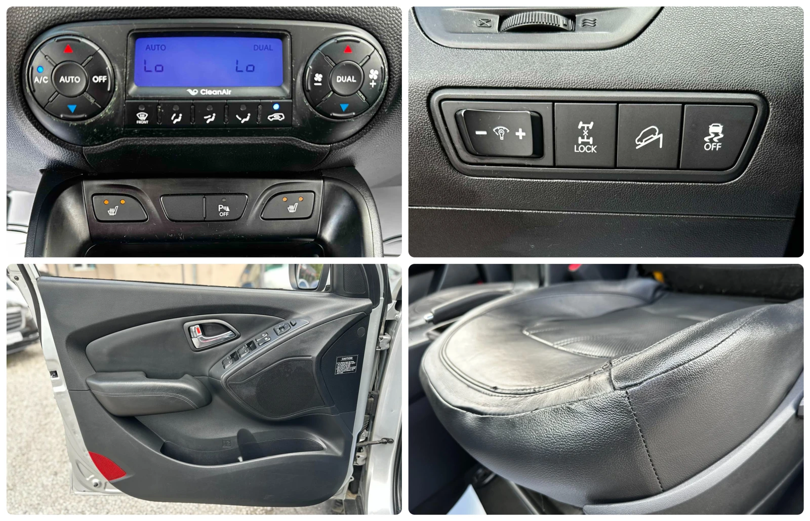 Hyundai IX35 2.0D 184HP AWD AUTOMAT КОЖА ПОДГРЕВ EU5A, снимка 15 - Автомобили и джипове - 55662575