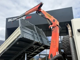 Mercedes-Benz Atego 1324 4х4 Самосвал с кран + дистанционно Клима , снимка 11