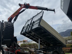 Mercedes-Benz Atego 1324 4х4 Самосвал с кран + дистанционно Клима , снимка 5