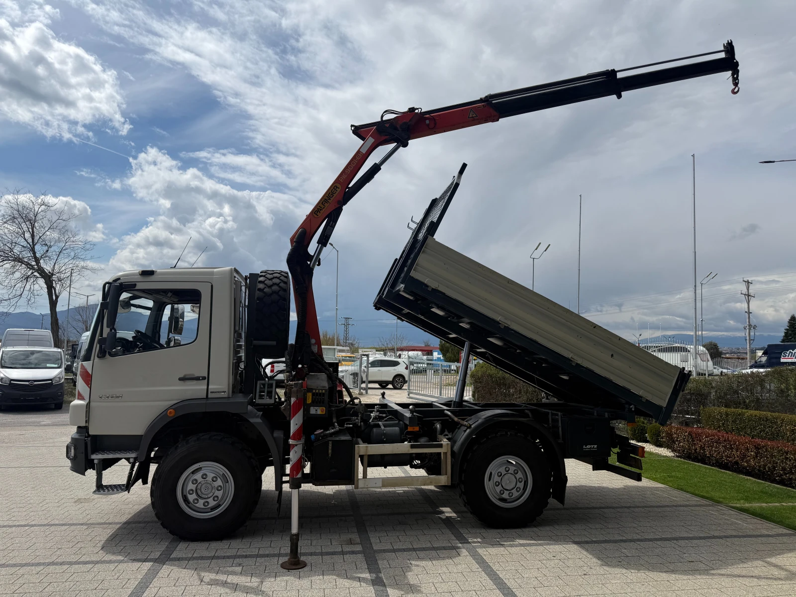 Mercedes-Benz Atego 1324 4�4 �������� � ���� + ������������ �����  | Mobile.bg � ����������� 4