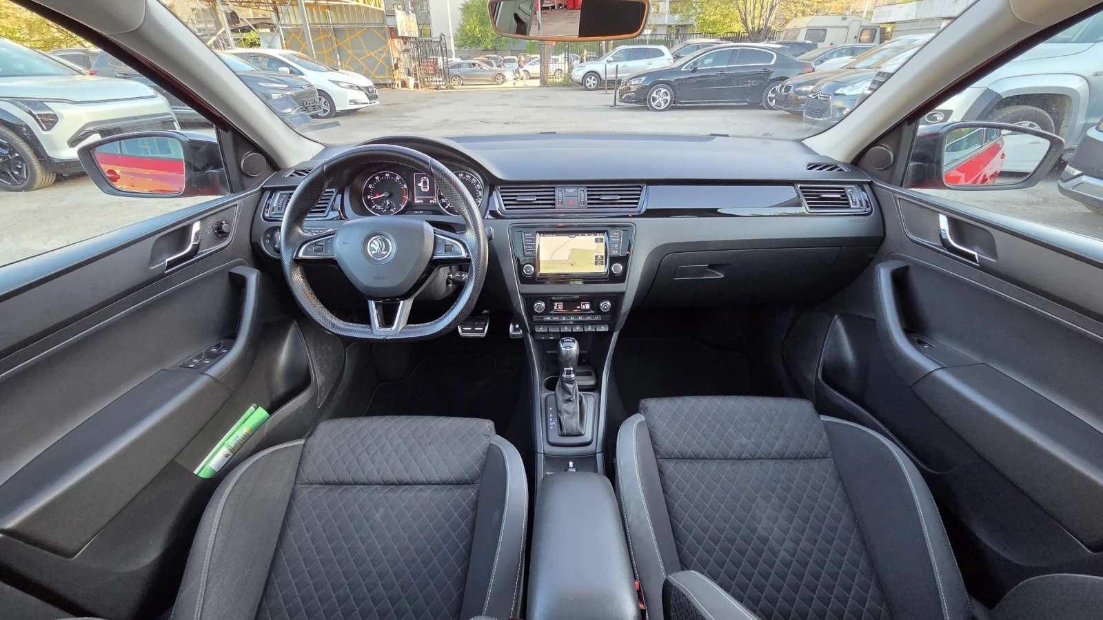 Skoda Rapid Monte Carlo/7 скорости, снимка 12 - Автомобили и джипове - 54419905