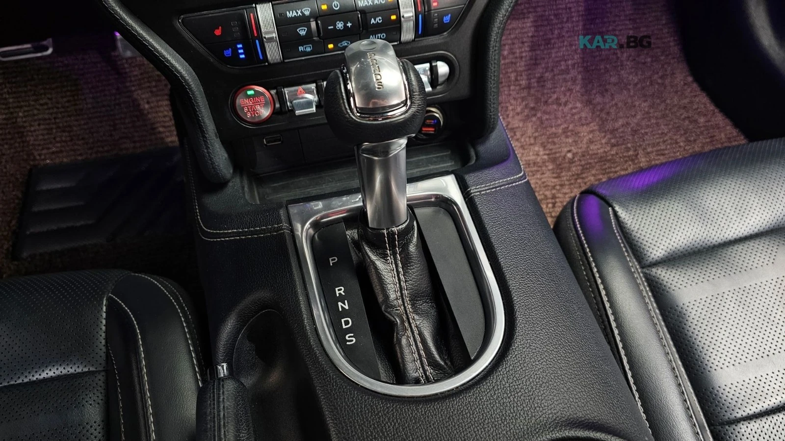 Ford Mustang COUPE* ECO BOOST* КОЖА* ПОДГРЕВ* ОБДУХВ* НАВИ* КАМ, снимка 9 - Автомобили и джипове - 54811403