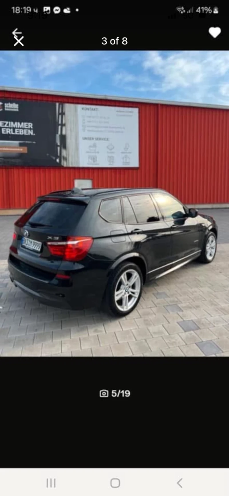 BMW X3, снимка 2 - Автомобили и джипове - 53241769