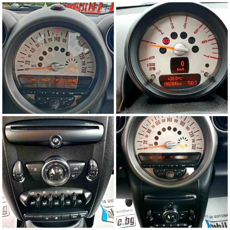 Mini Countryman 1,6 D * 112 кс * 4Х4, снимка 13 - Автомобили и джипове - 43568180