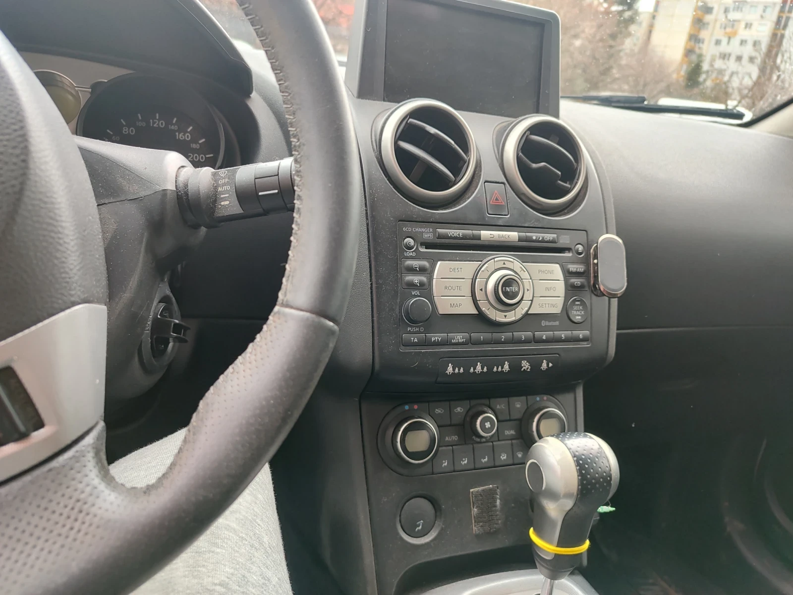 Nissan Qashqai 2.0 ГАЗ, АВТОМАТ, 4Х4, снимка 9 - Автомобили и джипове - 54170872