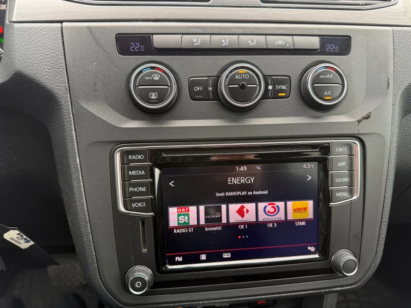 VW Caddy DSG+ Maxi+ 2.0TDI+ 150kc+ 7места, снимка 13 - Автомобили и джипове - 52545808