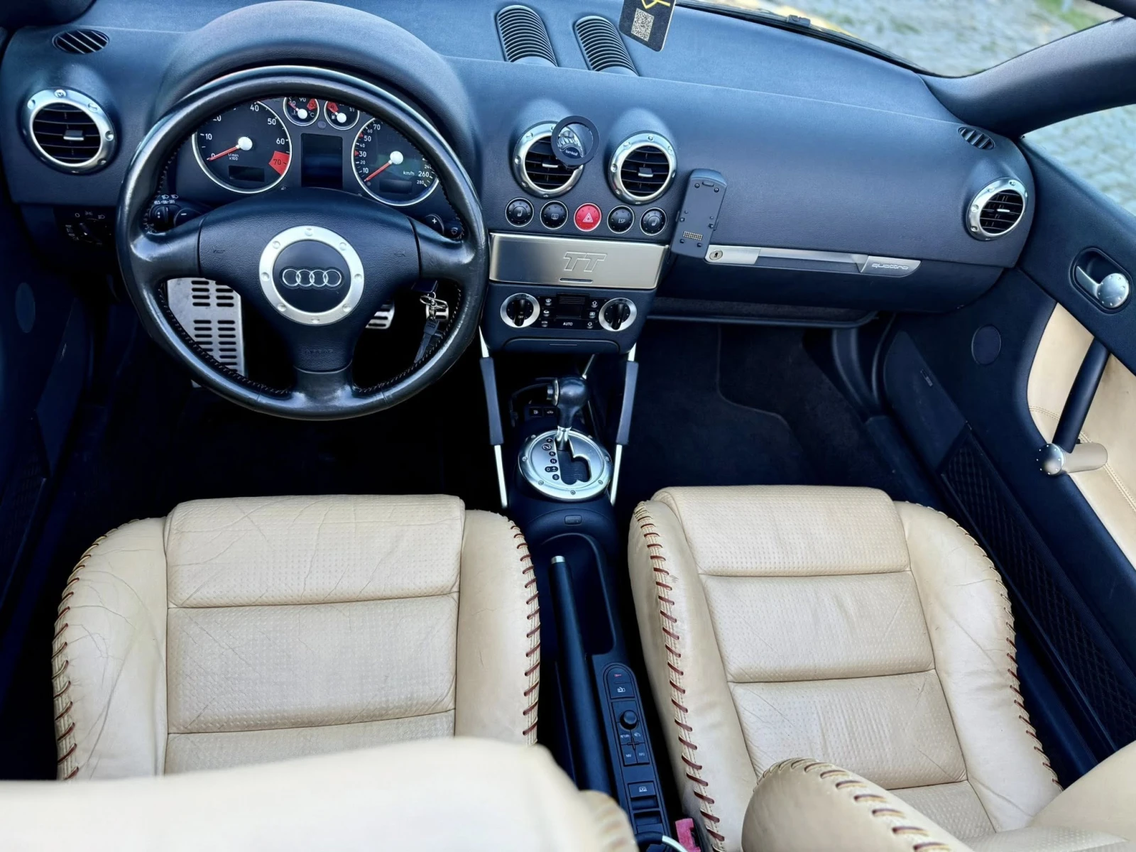 Audi Tt 3.2 4x4 АВТОМАТИК, снимка 9 - Автомобили и джипове - 53814390