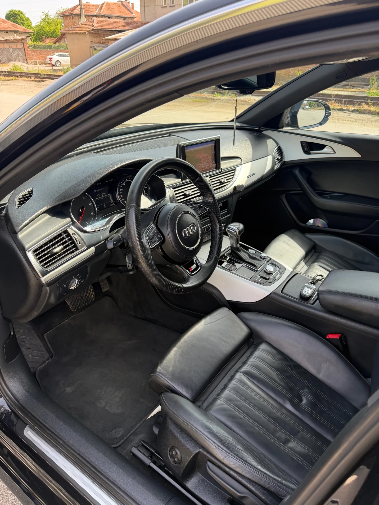 Audi A6 3.0TDI 245PS S-LINE СМЕНЕНИ ВЕРИГИ, снимка 9 - Автомобили и джипове - 54463352