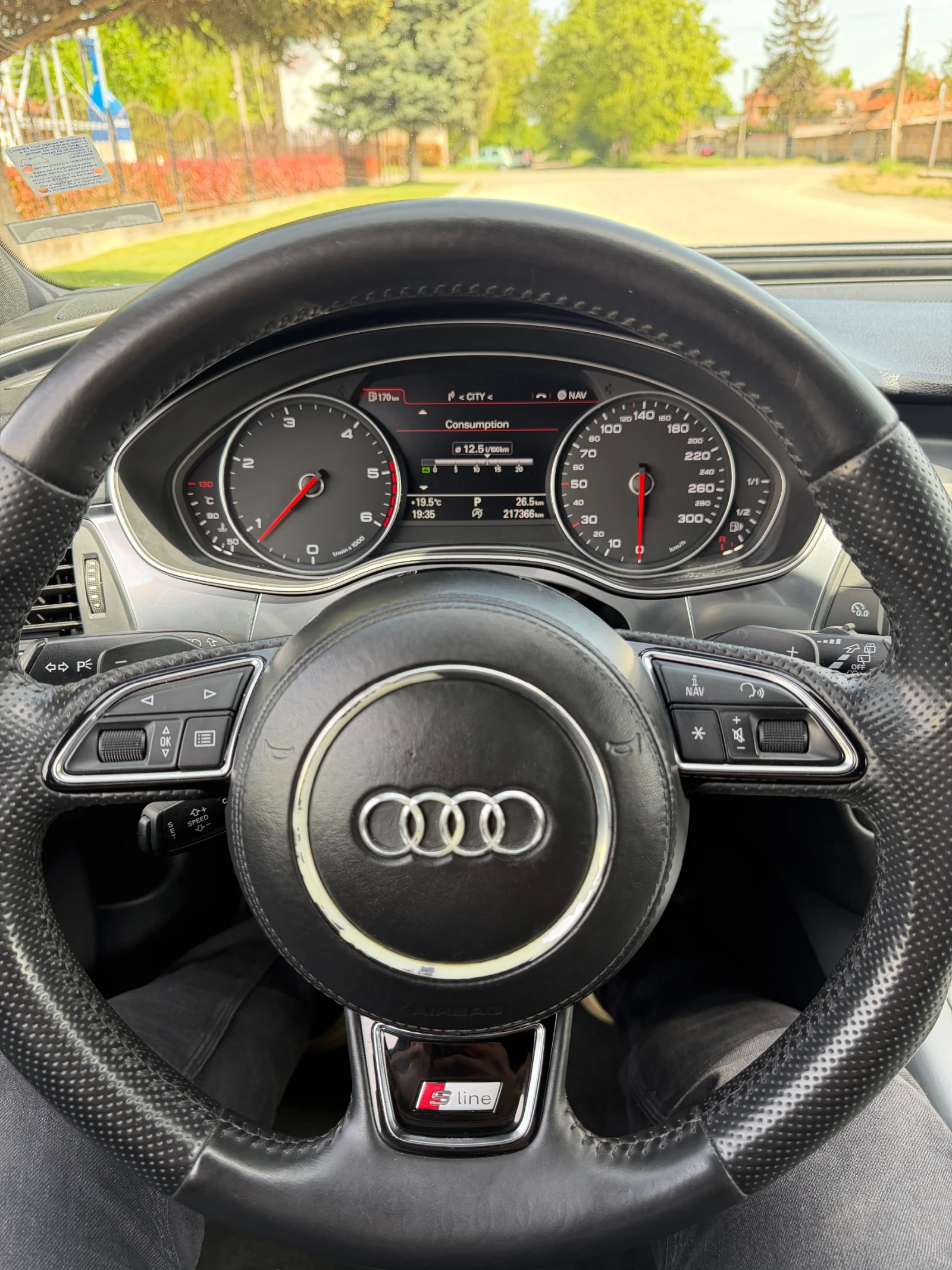 Audi A6 3.0TDI 245PS S-LINE СМЕНЕНИ ВЕРИГИ, снимка 10 - Автомобили и джипове - 54463352
