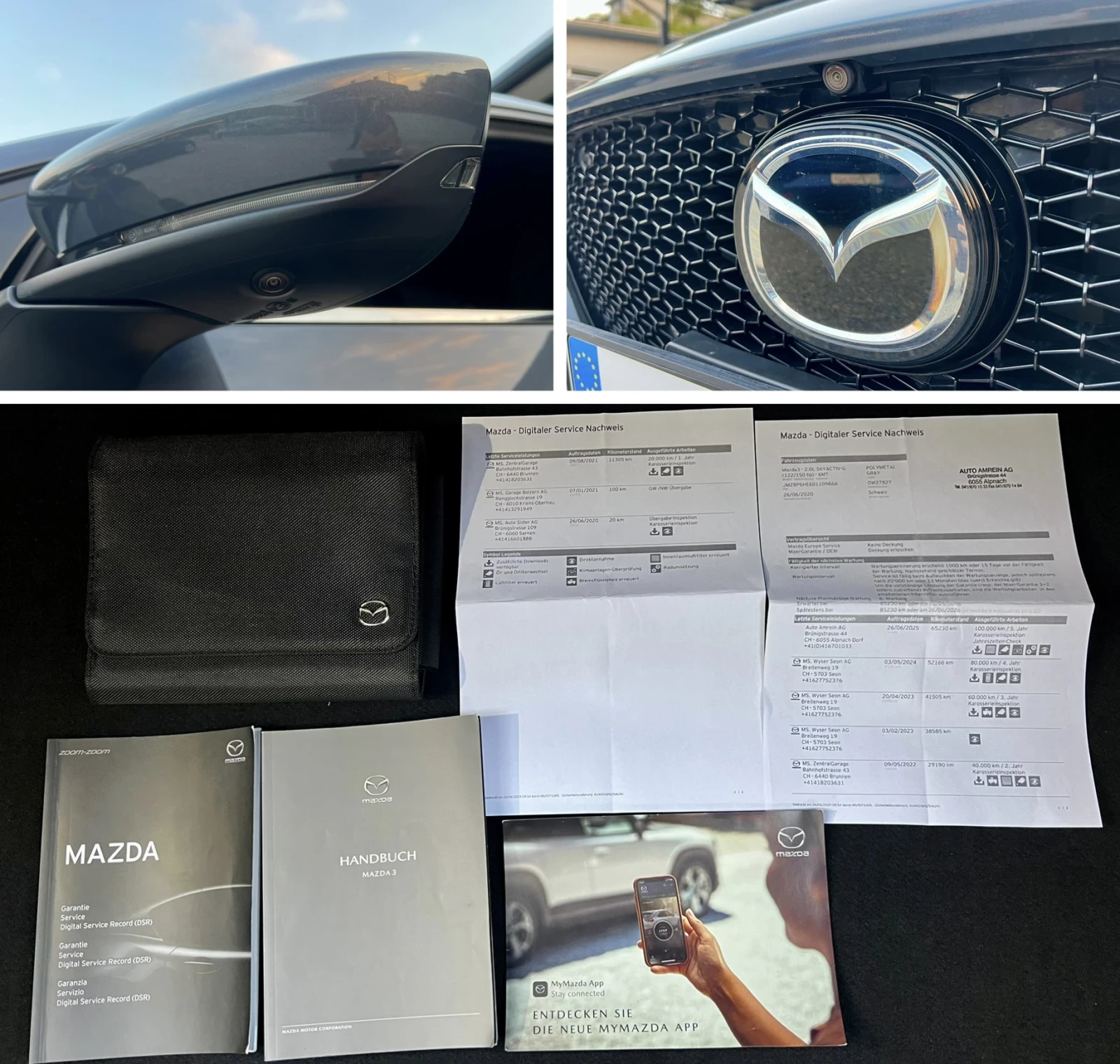 Mazda 3 2.0i Бензин ШВЕЙЦАРИЯ, снимка 15 - Автомобили и джипове - 55593196