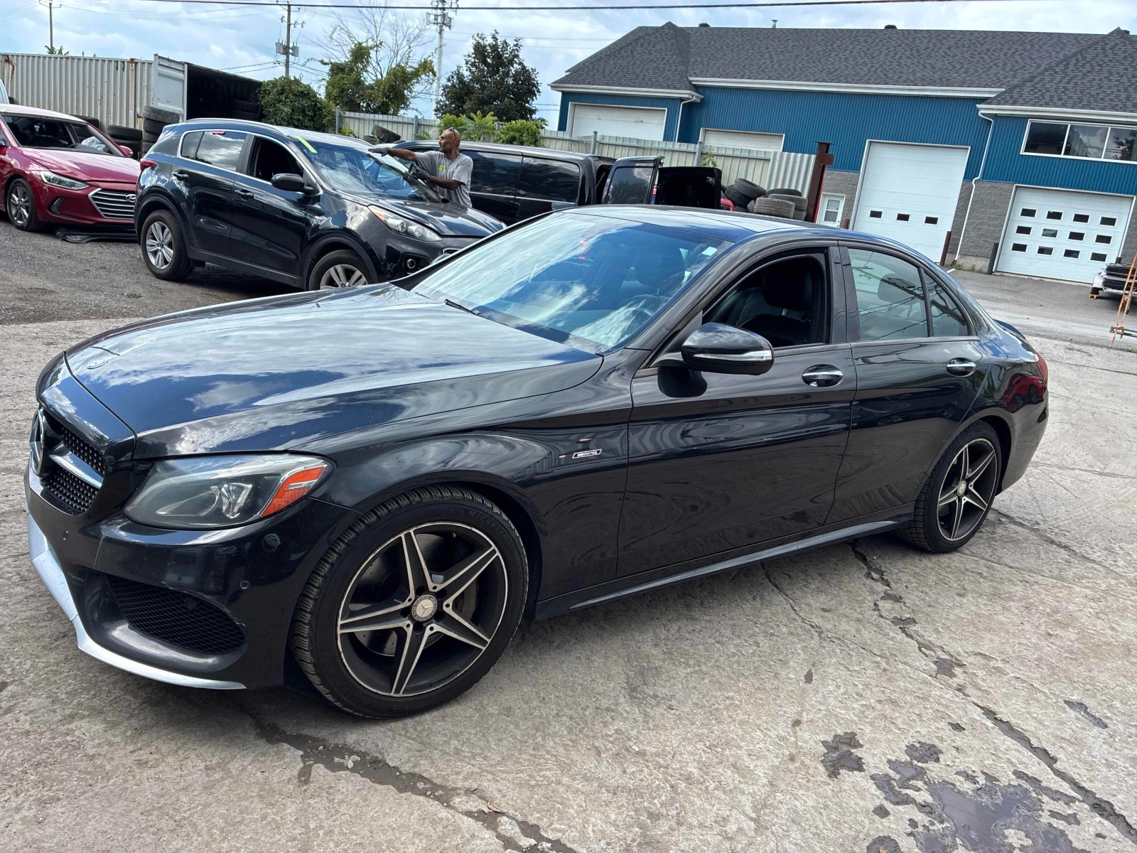 Mercedes-Benz C 450 AMG CARFAX | АВТОКРЕДИТ БЕЗ ПЪРВОНАЧАЛНА ВНОСКА, снимка 3 - Автомобили и джипове - 55955076