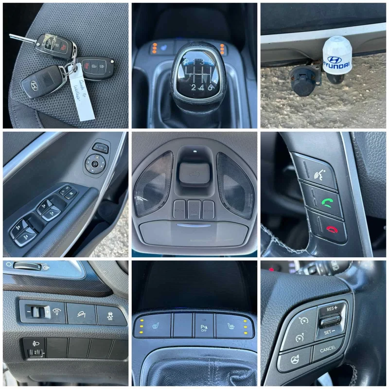 Hyundai Santa fe 2.0crdi, 150ps, снимка 12 - Автомобили и джипове - 52159729