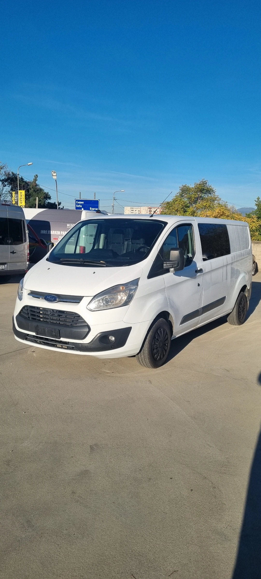 Ford Transit Custom ORIGINALEN VID EVRO 6c | Mobile.bg   1