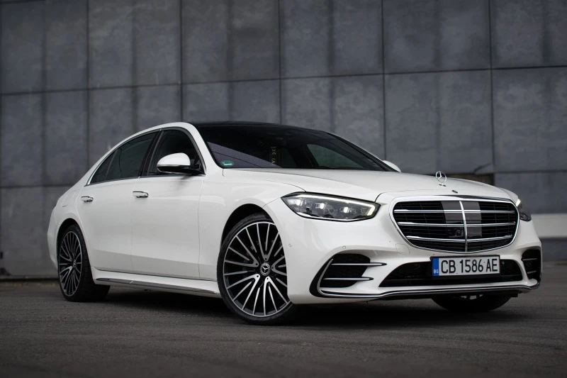 Mercedes-Benz S 400 Long AMG line 3D Head-up* burmaster* pano, снимка 2 - Автомобили и джипове - 52259914