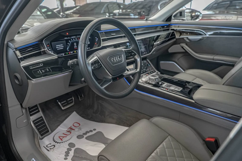 Audi S8 4.0TFSI/Bang&Olufsen/Carbon/3D Камера 360/Дистрони, снимка 6 - Автомобили и джипове - 52623880
