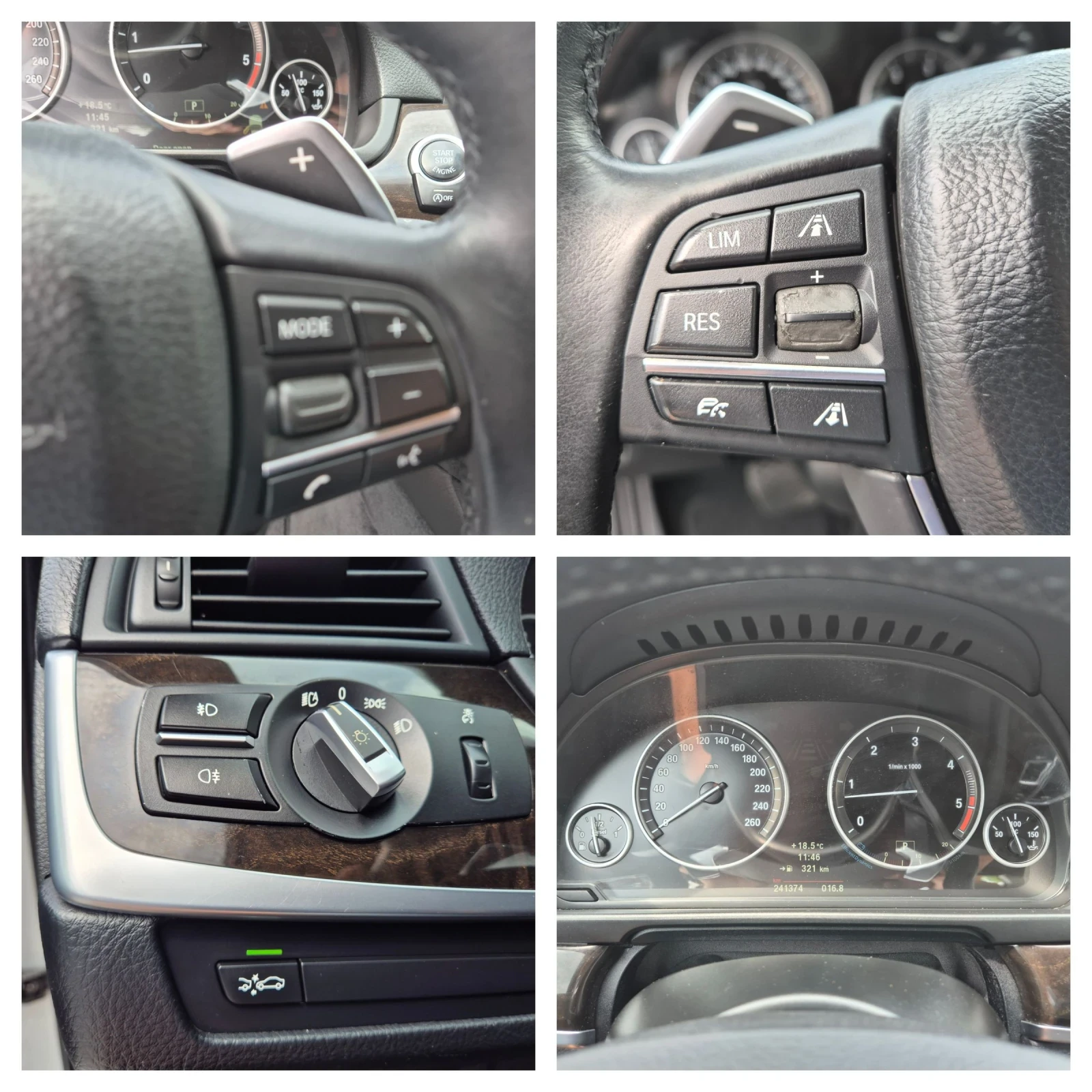 BMW 530 D/X-drive/ДИСТРОНИК, снимка 13 - Автомобили и джипове - 55403399