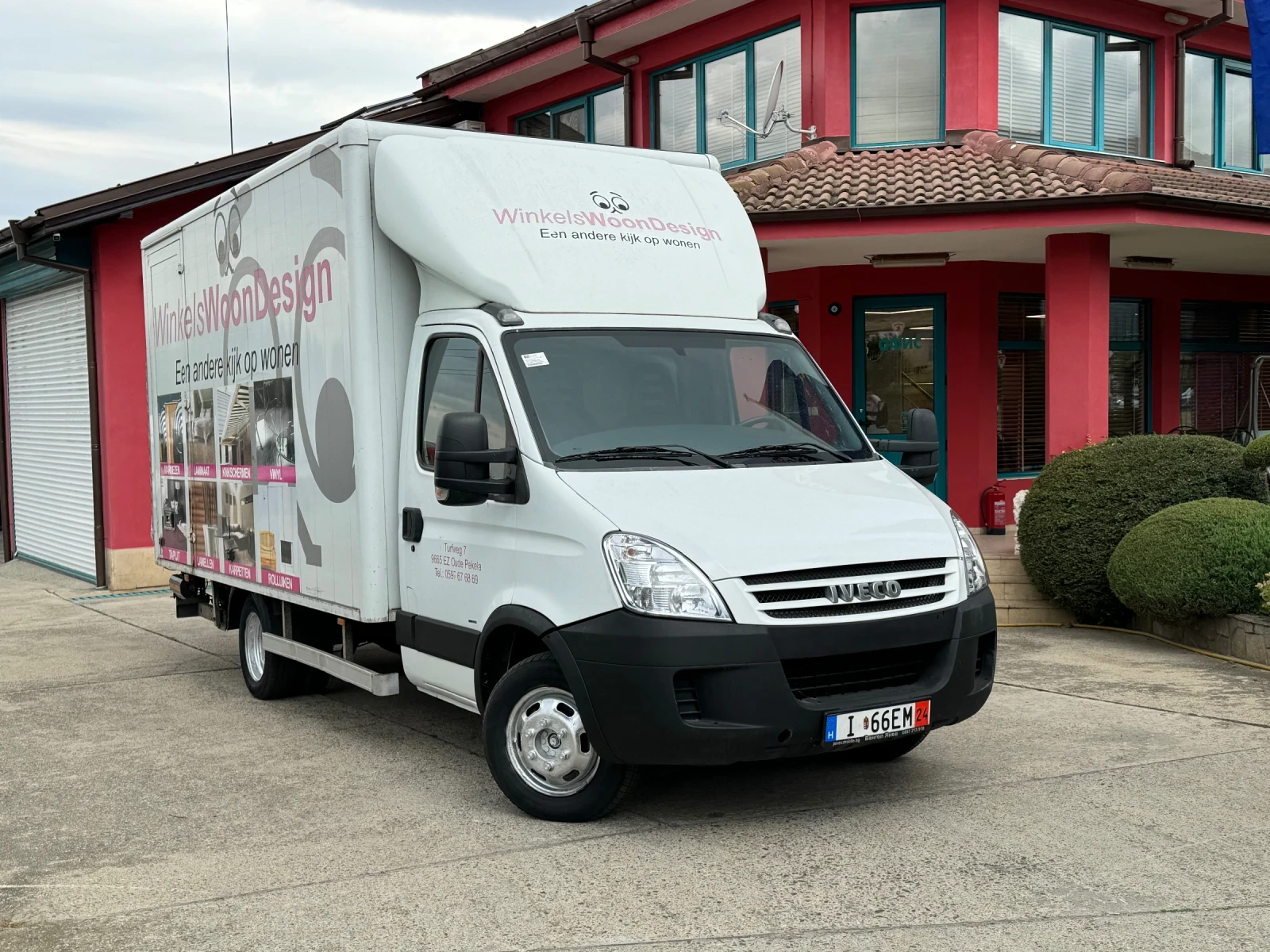 Iveco Daily 3.0HPI* 35C15* Падащ борд+ стр. врата, снимка 1